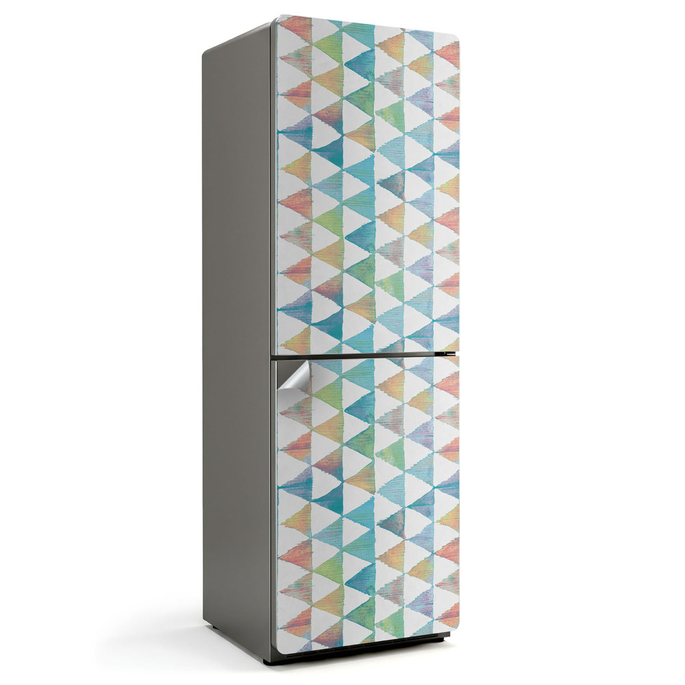 Folie frigider Model geometric triunghiular