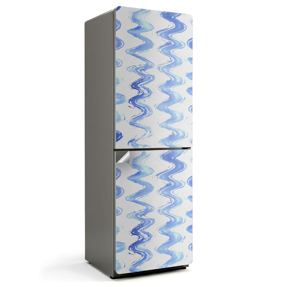 Folie frigider Dungi ondulate în acuarelă