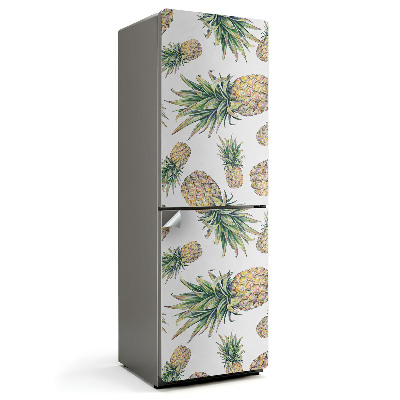 Autocolant pentru frigider ilustrație model ananas