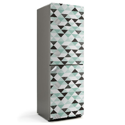 Folie frigider Model cu triunghiuri și puncte