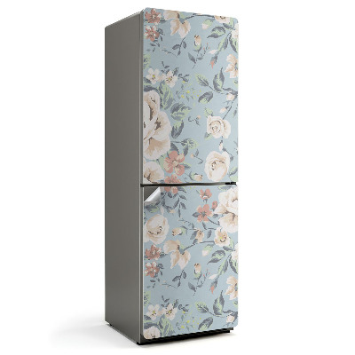 Folie pentru frigider Model floral delicat