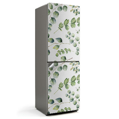 Autocolant pentru frigider Frunze mici și delicate