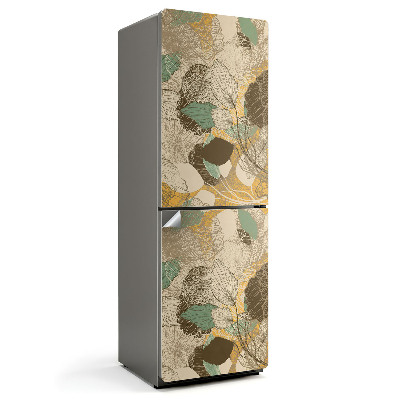 Folie pentru frigider Modele naturale de plante