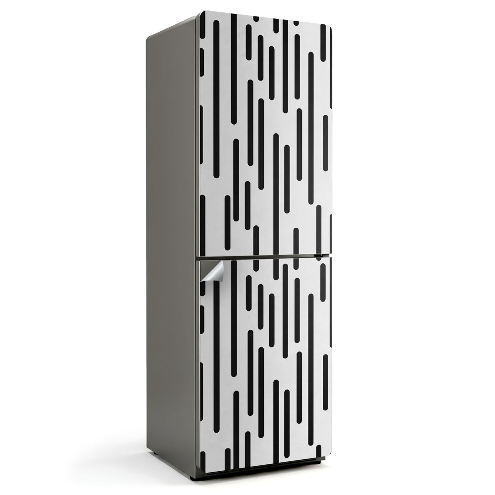 Folie pentru frigider Linii verticale în mișcare