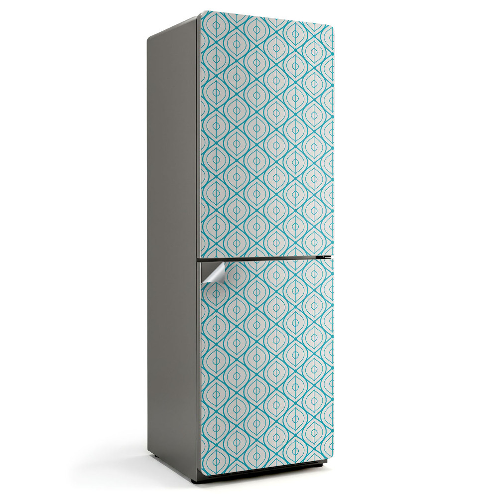 Folie frigider Valuri într-un model regulat