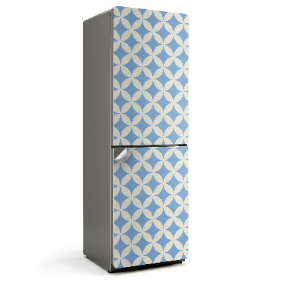 Folie frigider Model geometric cu elipse