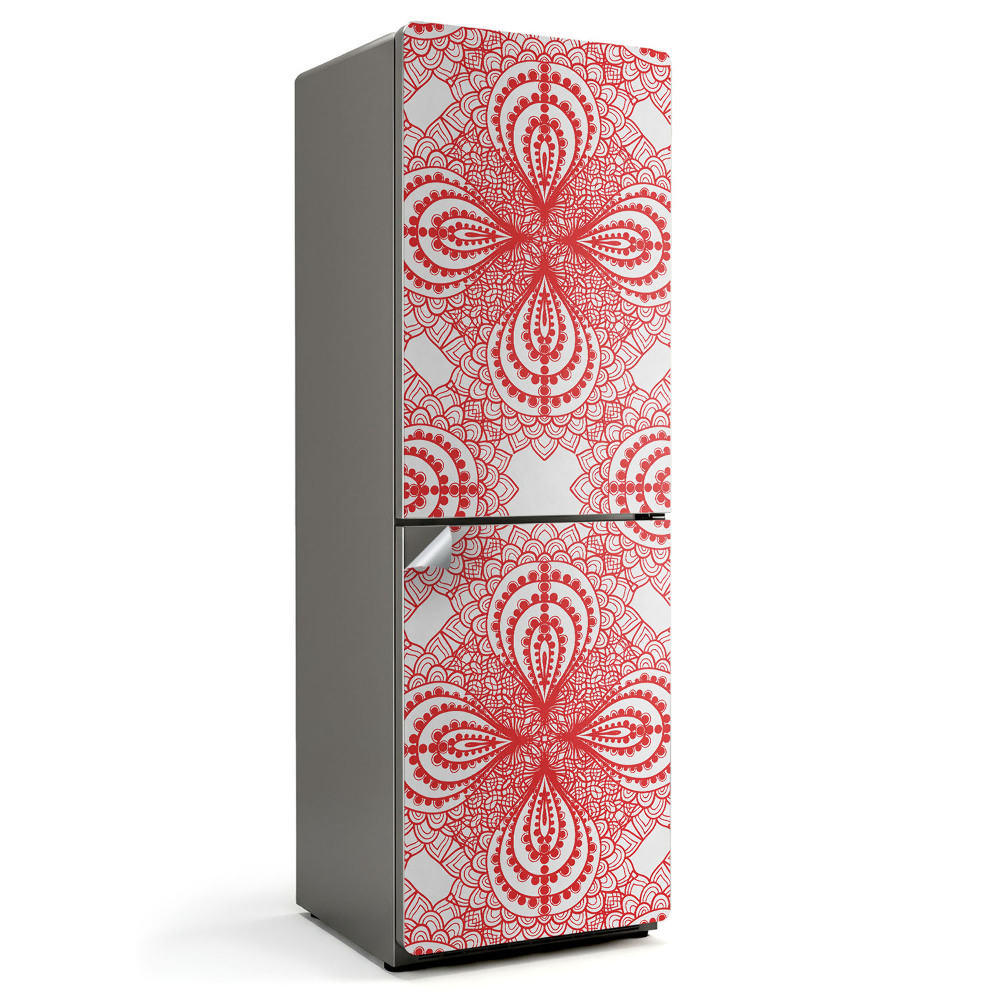 Folie frigider Model cu motive simetrice