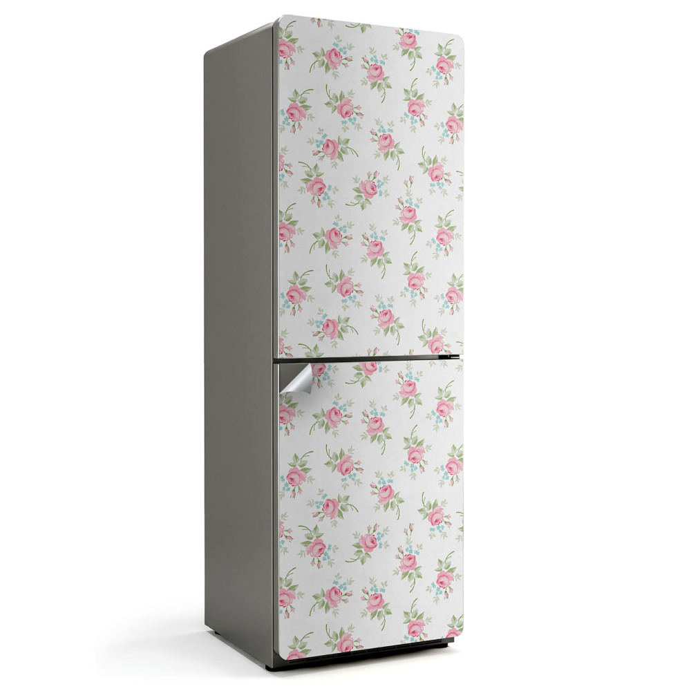 Folie frigider Model floral fin