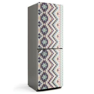 Folie frigider Model geometric cu triunghiuri