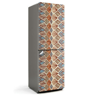 Folie pentru frigider Geometrie în stil etnic