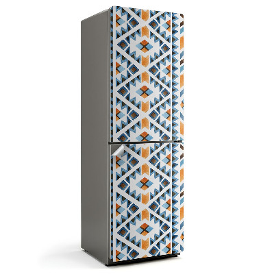 Folie frigider Model geometric cu romburi