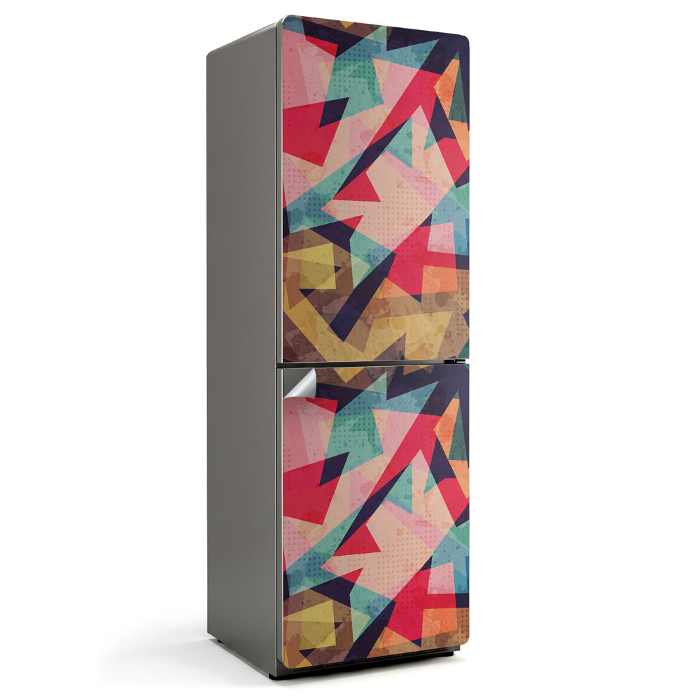 Folie frigider Forme și linii abstracte