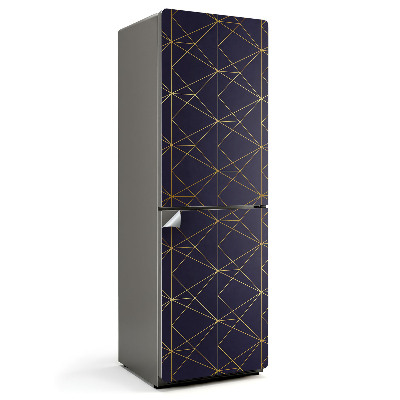 Folie pentru frigider Model de linie geometrică