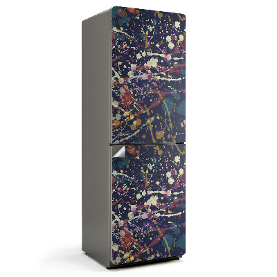 Autocolant pentru frigider Model abstract de pete