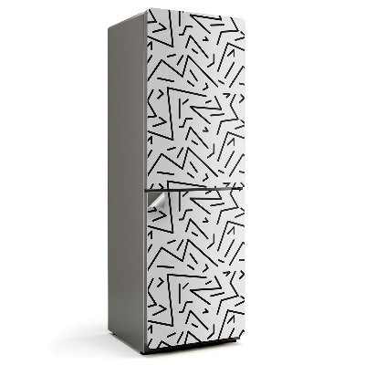 Folie pentru frigider Model de linie dinamic