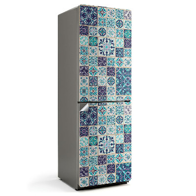 Folie frigider Modele de mozaic în plăci