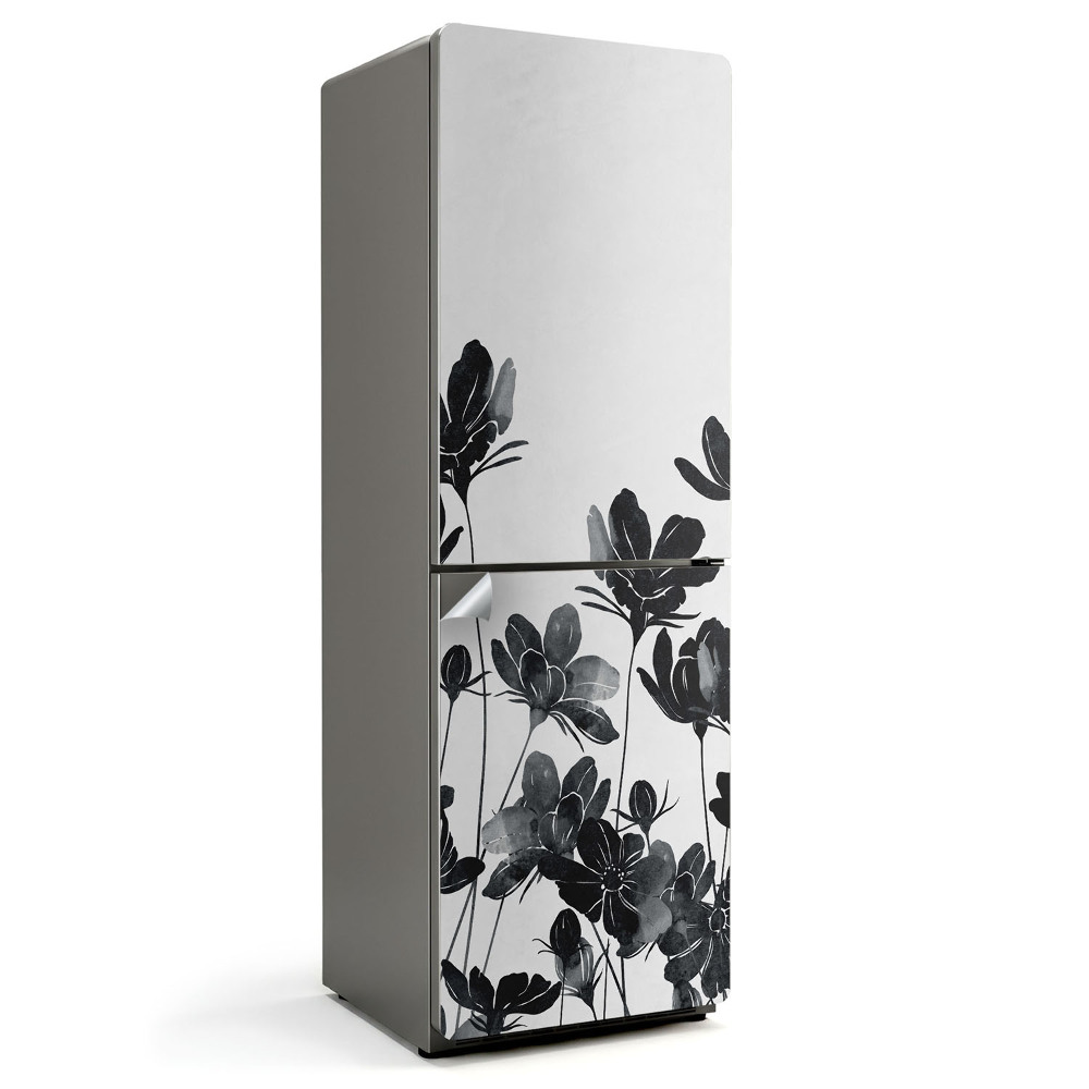 Autocolant pentru frigider Umbra motivului floral
