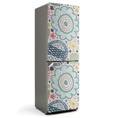 Folie frigider Modele florale și geometrice