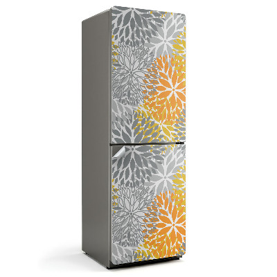 Folie pentru frigider Modele geometrice de plante