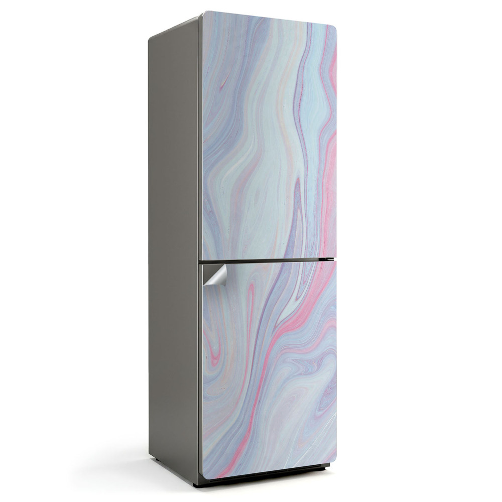 Folie pentru frigider Model fluid abstract