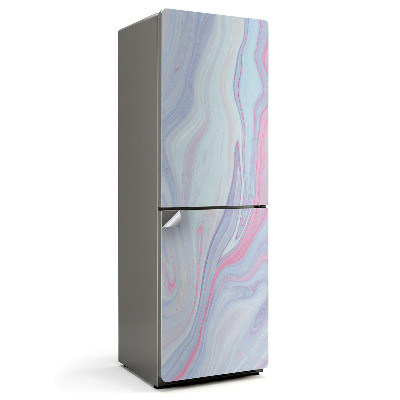 Folie pentru frigider Model fluid abstract