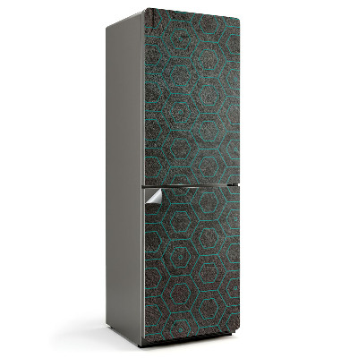 Folie frigider Model hexagonal delicat