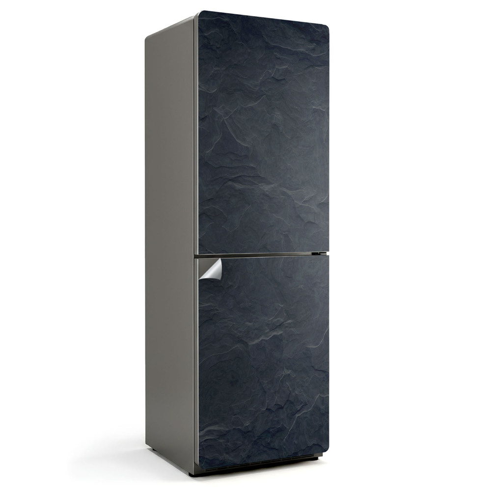 Folie frigider Textură de piatră cu valuri