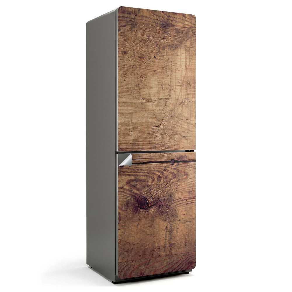 Folie pentru frigider Textură de placă de lemn