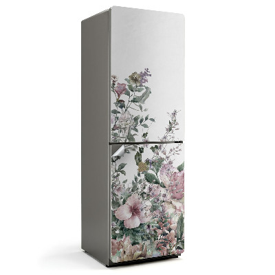 Autocolant pentru frigider Model floral în natură