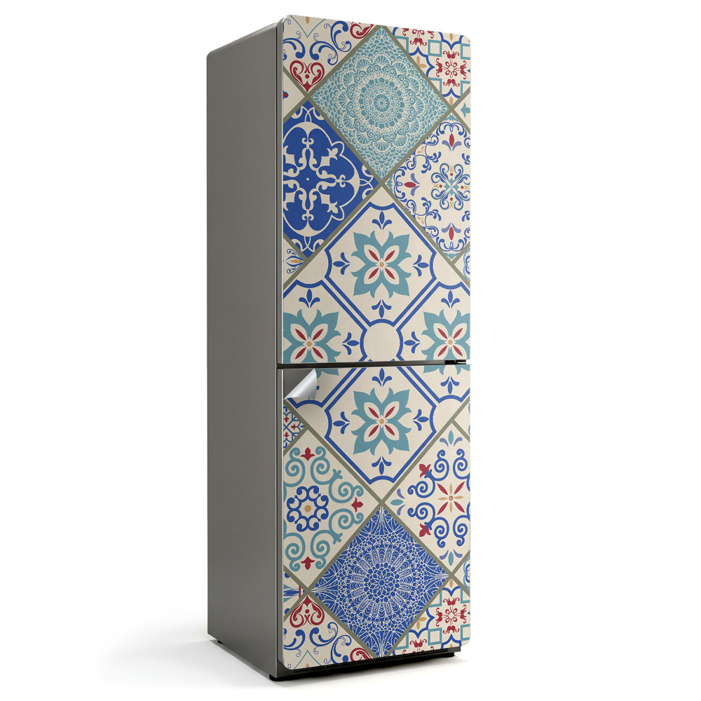 Folie frigider Modele geometrice de plăci