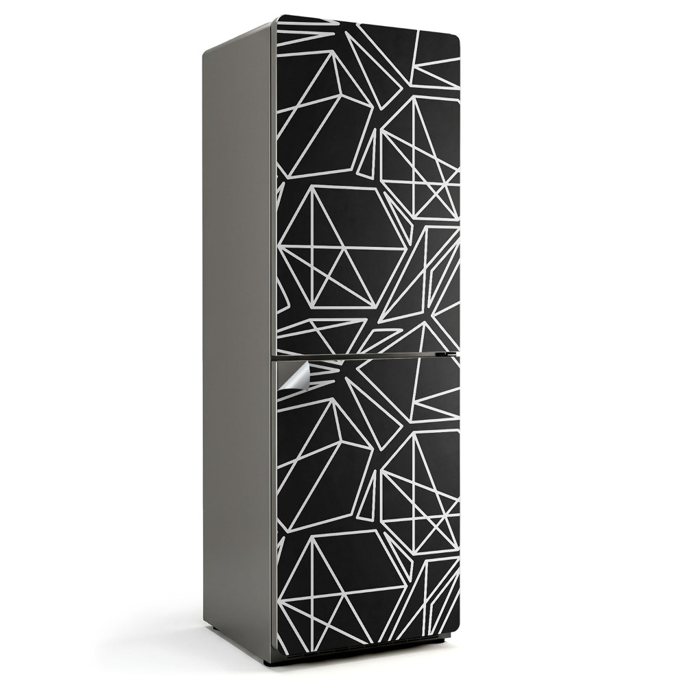 Folie frigider Model geometric abstract