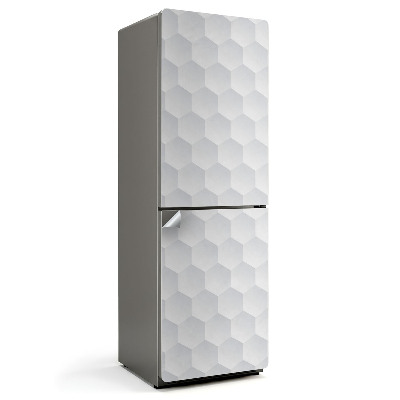 Folie pentru frigider Model hexagonal 3D