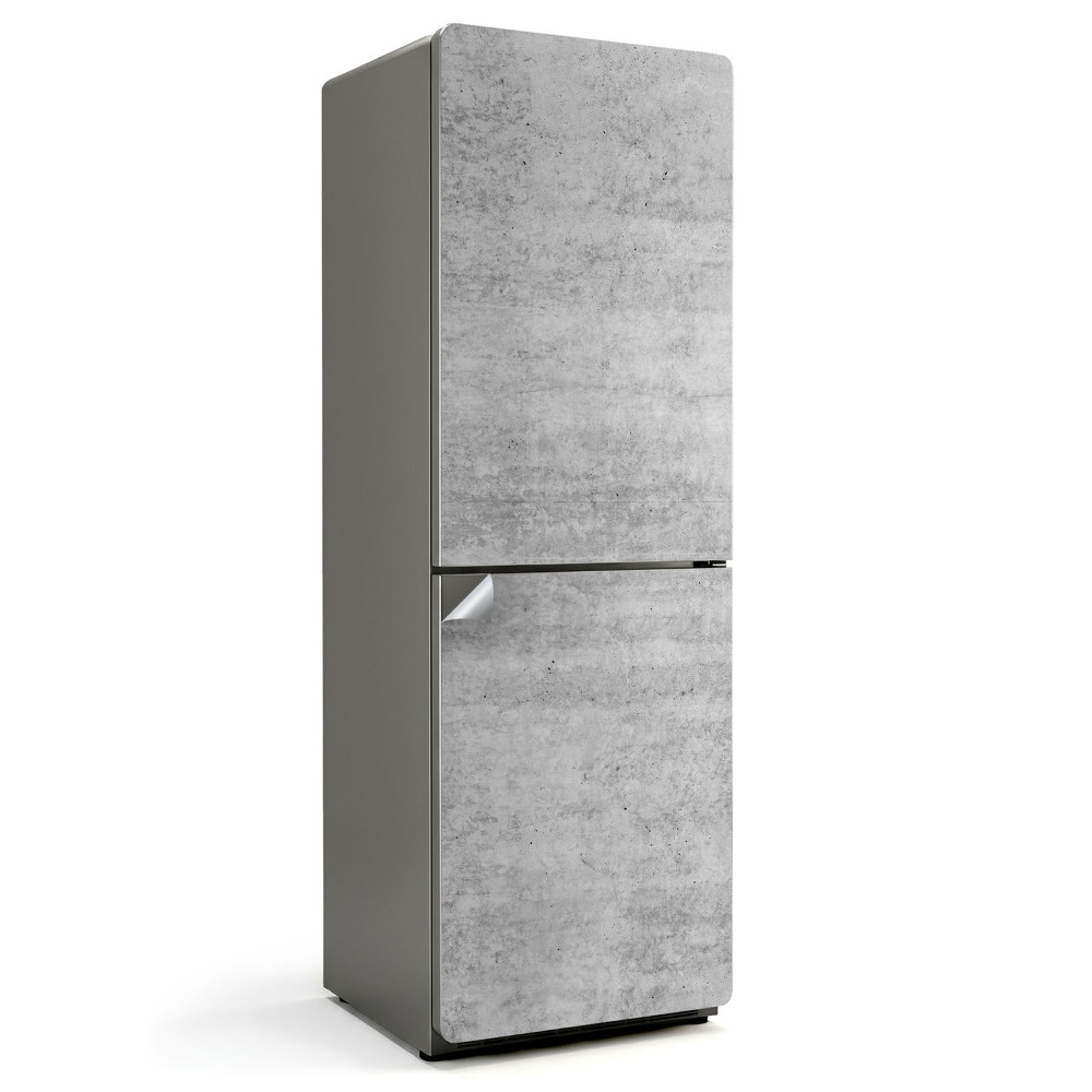 Autocolant pentru frigider Textură de beton brut