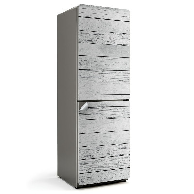 Autocolant pentru frigider Scânduri de lemn deschis la culoare