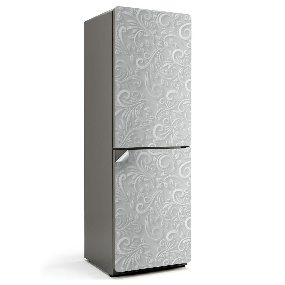 Folie frigider Model de plante cu valuri