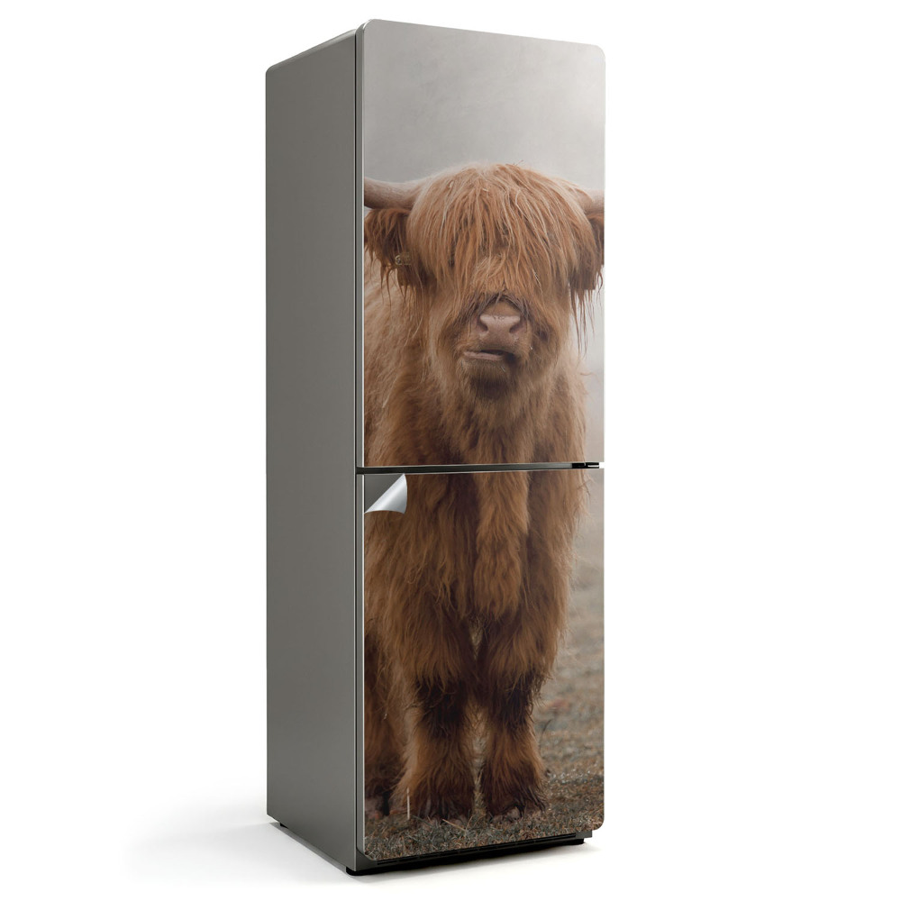 Folie pentru frigider Vite tinere în ceața mistică