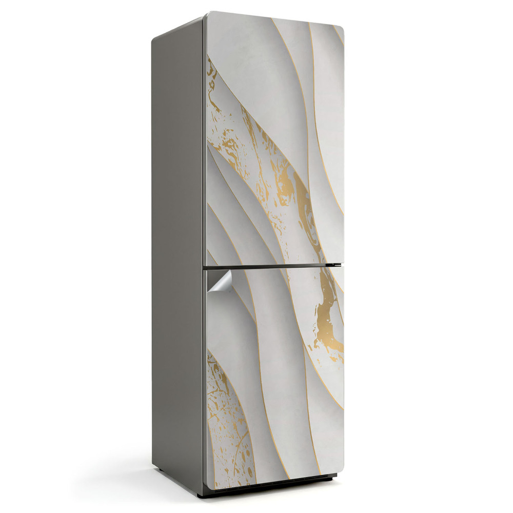 Folie pentru frigider Valuri și texturi în mișcare