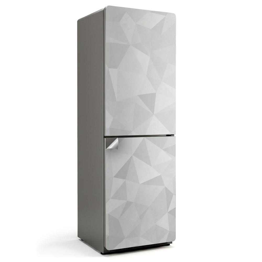 Folie pentru frigider Model poligonal 3D