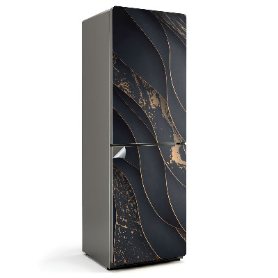 Folie pentru frigider Valuri cu un accent delicat