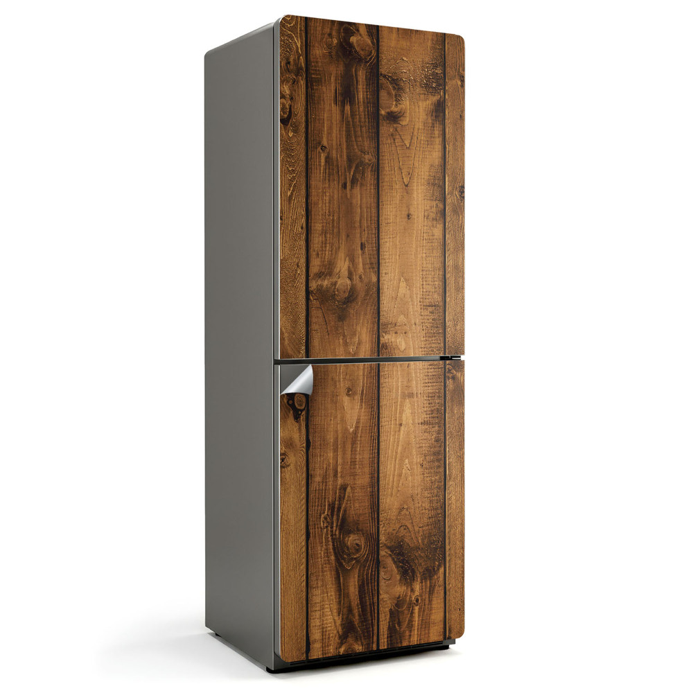 Folie pentru frigider Plăci verticale din lemn