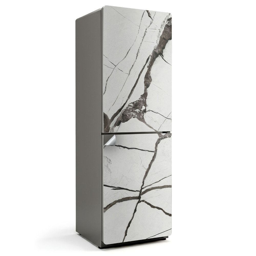 Autocolant pentru frigider Model de vene de marmură