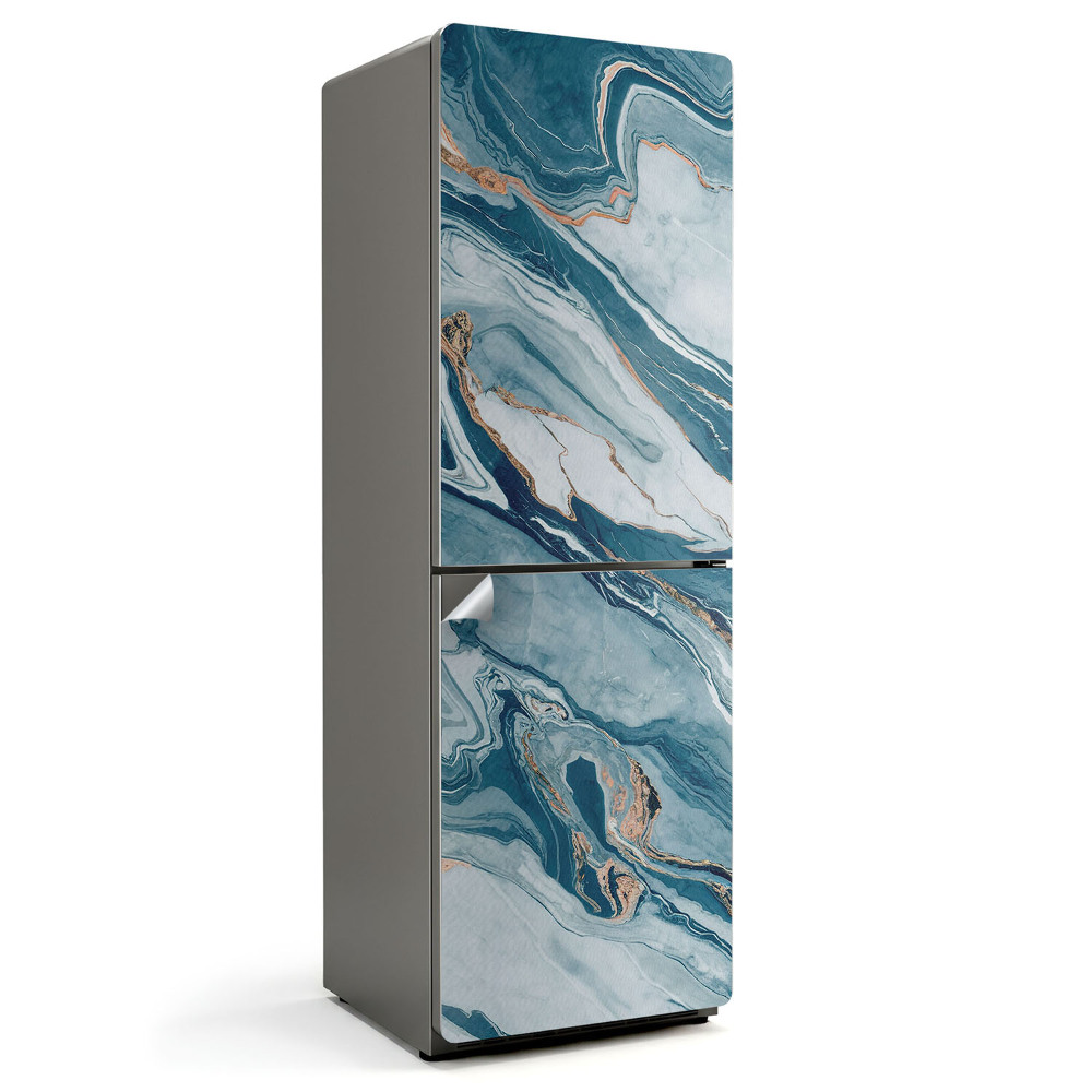 Folie pentru frigider Valuri abstracte în mișcare