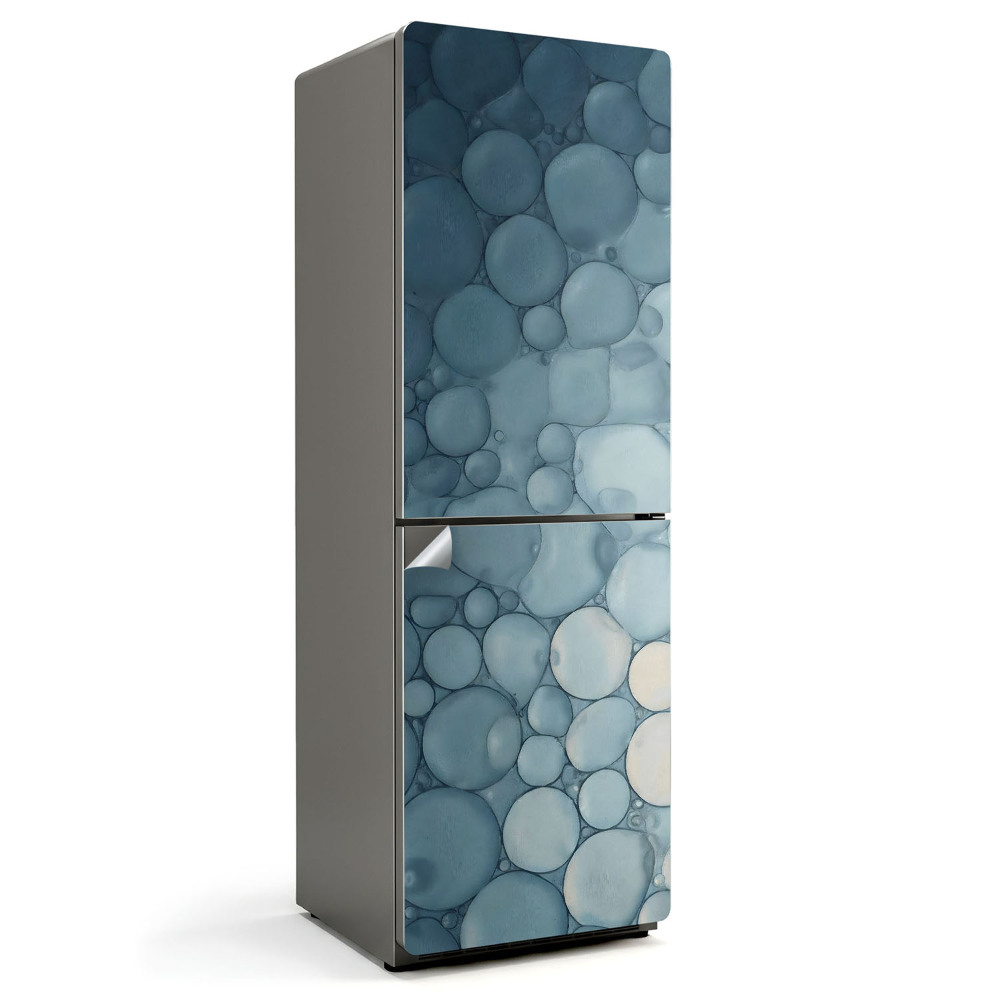 Folie frigider Aranjament abstract cu bule