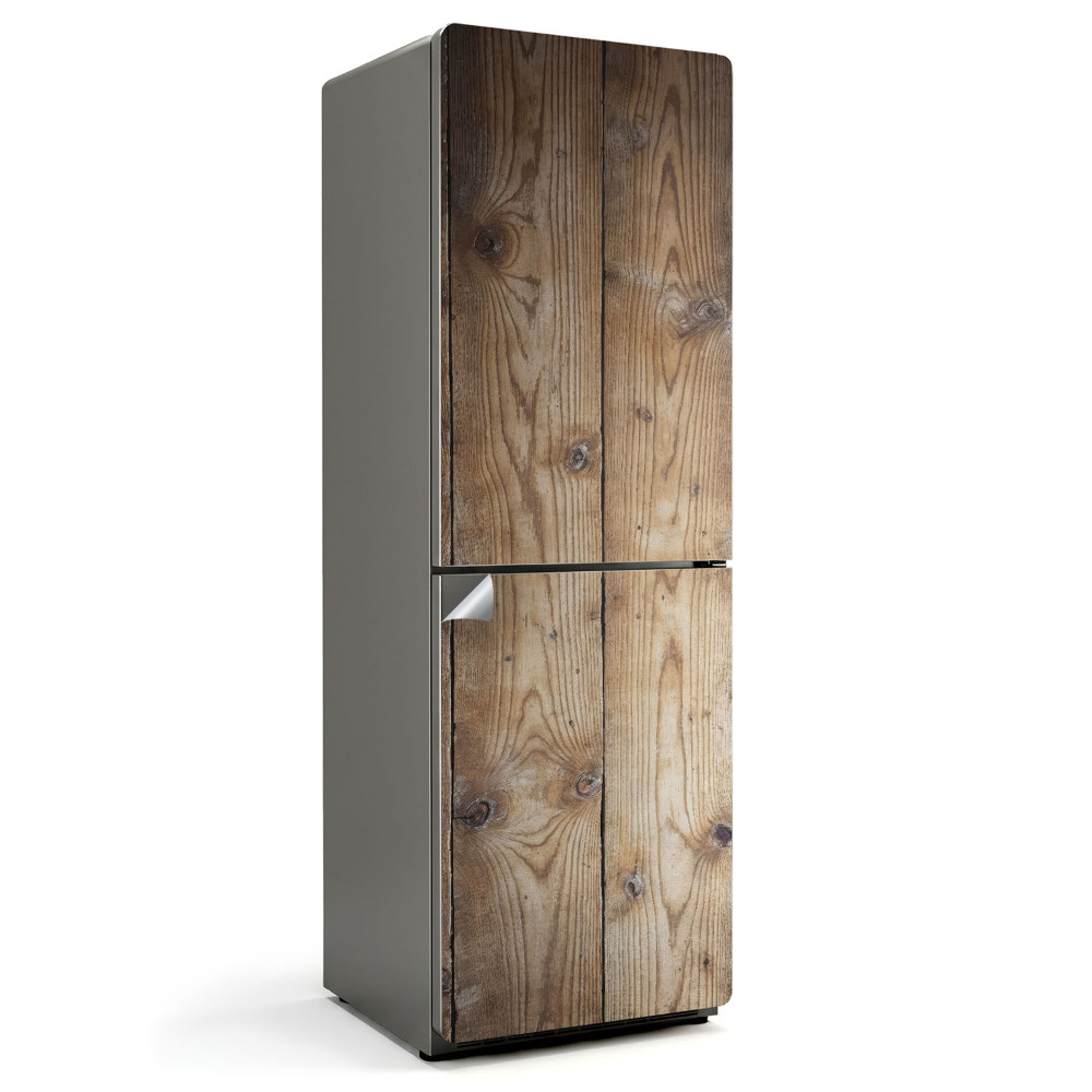 Folie frigider Model natural din lemn