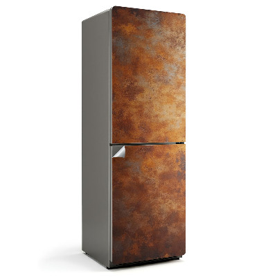 Folie frigider Textură metalică cu rugină