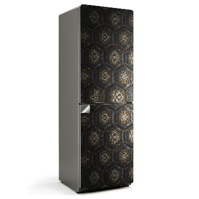 Folie frigider Model hexagonal cu detalii