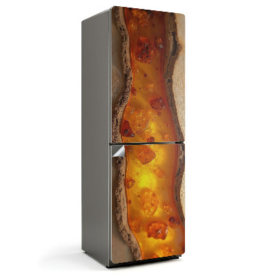 Folie pentru frigider Model de rășină naturală