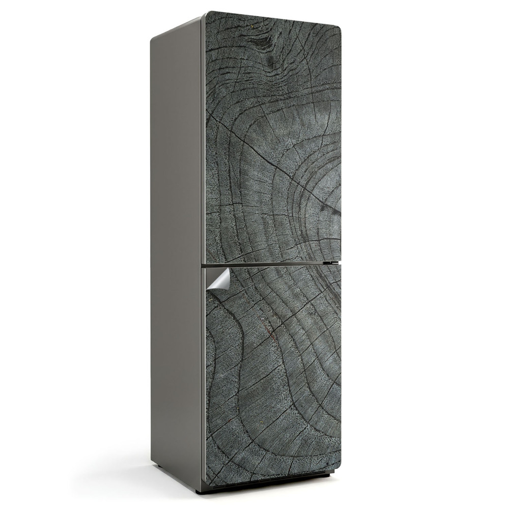 Folie frigider Prim-plan al fibrei lemnului