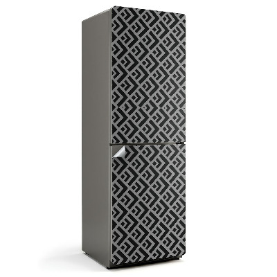 Folie pentru frigider Model geometric de romburi