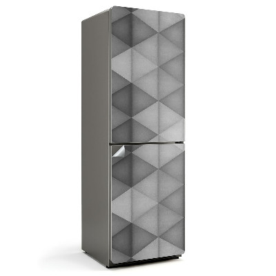 Autocolant pentru frigider Model triunghi 3D